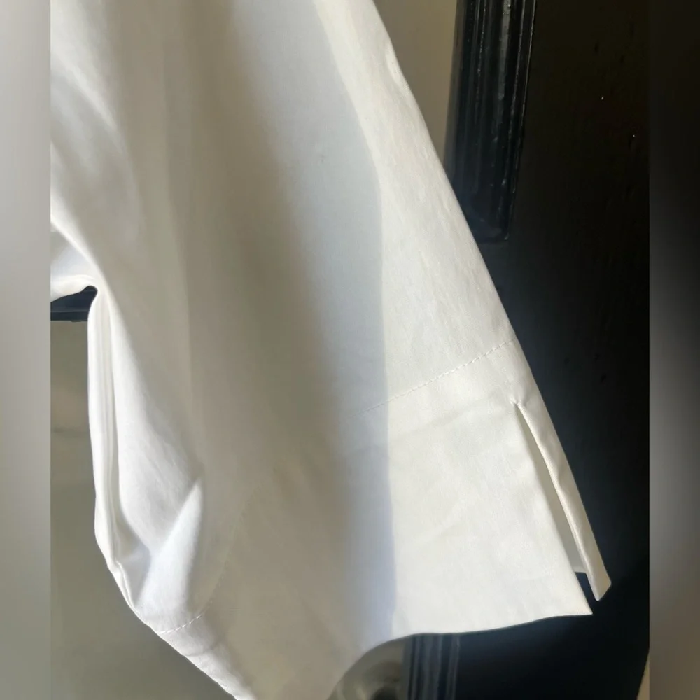 Ann Taylor White Button Up Shirt - Picture 4 of 4